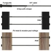 Toukioo Black Cable Railing Hardware Kit, for 1/8 Cable Railing