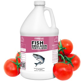 Fish Emulsion Fertilizer – Liquid Salmon Supplement for Fast Nutrient Uptake, Lush Green Growth & Stronger Roots, 1 Gallon