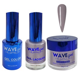 WAVEGEL Soak-Off Gel, Nail Lacquer & Acrylic/Dip Powder Matching Set - Royal Collection - #047 To The Rescue!