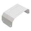 Downspout Adapter Gutter Pipe Clip Hidden Bracket 3x4 White Set