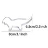 WDYJMALL Dinosaur with Long Tail Cookie Cutter