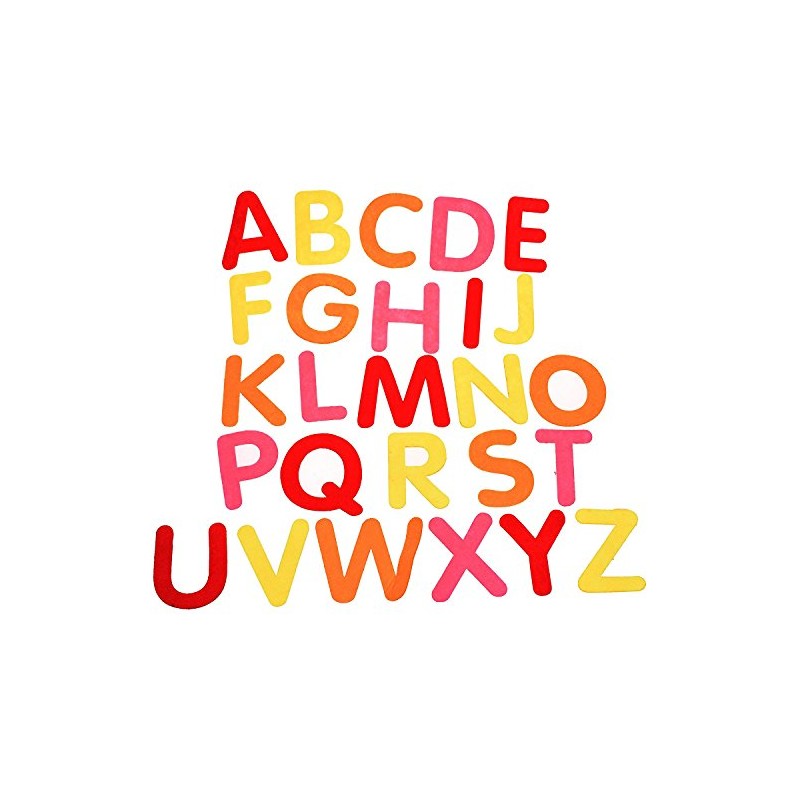 BLUECELL BCP Random Color Set A to Z Lowercase Letters