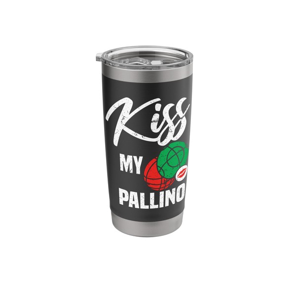 Kiss My Pallino | Funny Italian Bocce Ball Player Pun