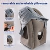 AGEFEREO Neck Pillow Airplane Pillow for Long Flight,airplanesleep Support,Airplane Sleeping