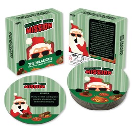UKPG Christmas Dinner Game | CHRISTMAS DINNER MISSION | 3 to 15 players |For Children, Family, Kids, Christmas Dinner, Christmas eve box fillers, Christmas stocking fillers