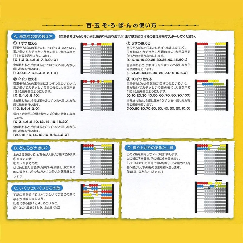 Sakura Crepas Unshudo Hyakugama Abacus for Students US-100S3