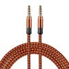 MECCANIXITY 4 Pack Aux Cable 3.5mm Male to Male Nylon
