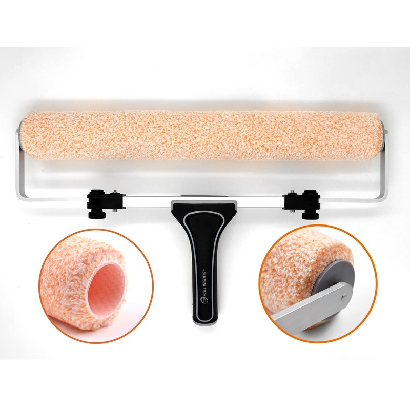 ROLLINGDOG Exclusive End Caps Refill for 18" Paint Roller Frame