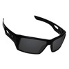 Alphax Stealth Black Polarized Replacement Lenses for Oakley Eyepatch 2