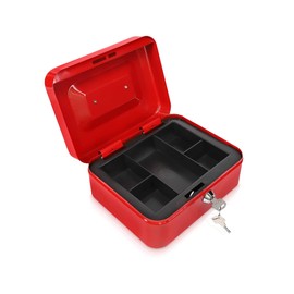 Kippen 10033R1 Cash Box Red 150 x 120 x 80 mm