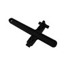 Poly Drum Accessories (Non-Metallic Bung Cap/Vent Cross Wrench, Black)