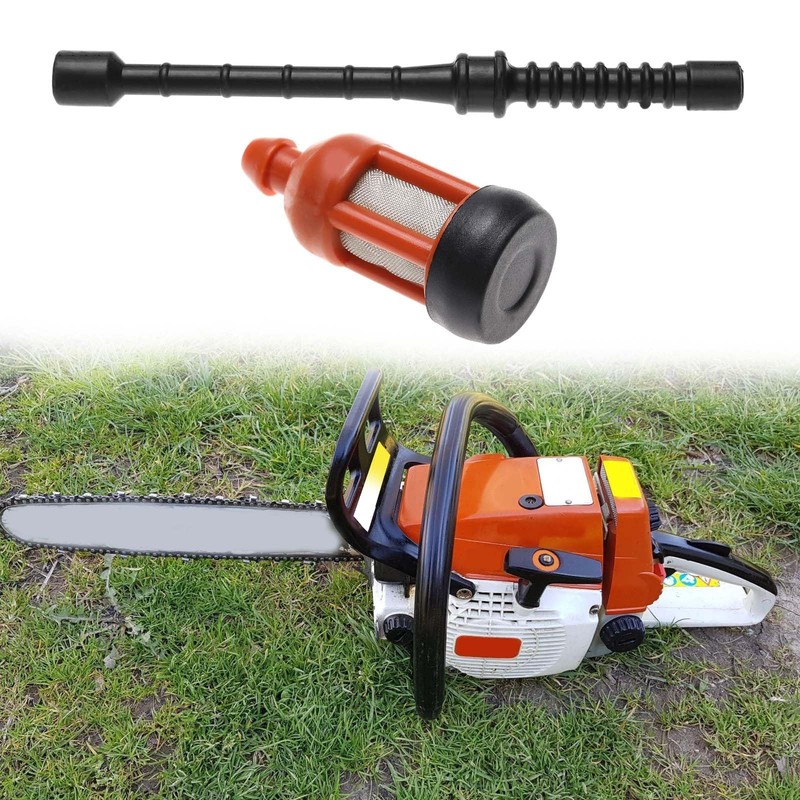 ECSiNG Fuel Pipe Hose with Fuel Filter Compatible with Stihl