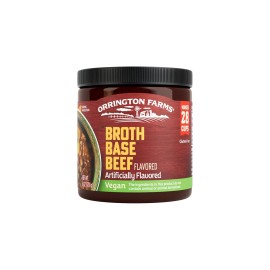 Orrington Farms Vegan Beef Flavored Broth Base, Bring Flavor to Your Favorite So