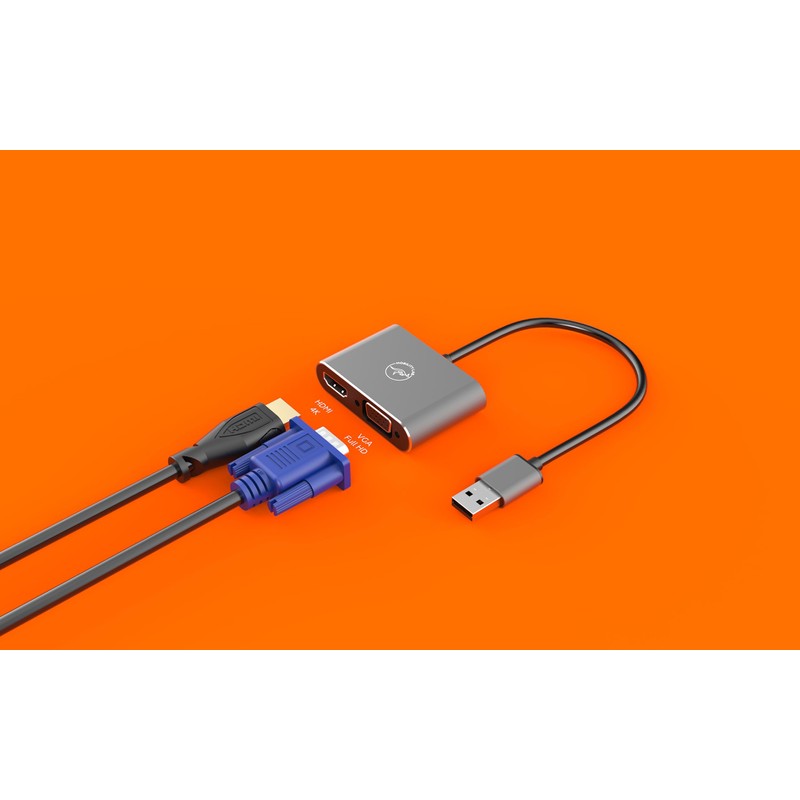 Mobility Lab ML312842 - USB 3.0 to HDMI & VGA