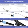 9PCS Hot Wire Foam Cutter Kit Styrofoam Knife Cutter Electric