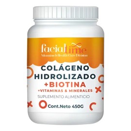 Kit 15 Colgeno Con Biotina, cido Hialurnico 450gr Cu Natural                                                                                          