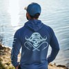 Palmyth Fishing Shirts for Men Long Sleeve Sun Protection Hoodie