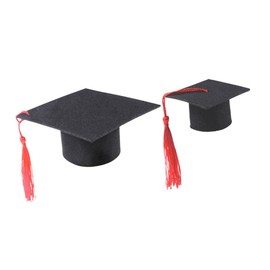 BESPORTBLE Pet Doctor Hat Chinchilla Hamster Graduation Cap Bachelor Hat for Pet Photo Prop