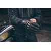 Texpeed Men's Leather Motorcycle Gloves - Waterproof Biker Moped Armoured