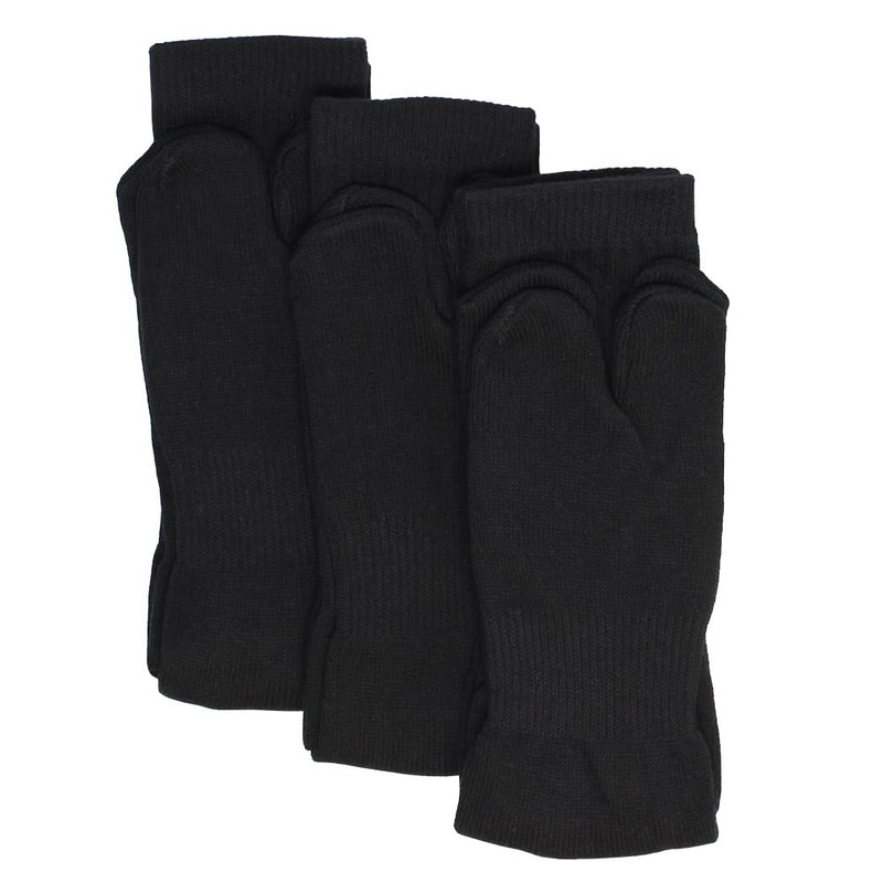 Otafuku Glove Socks [Tabi Type with Support] S-286 Black, 9.8