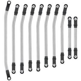 RCLIONS Stainless Steel High Clearance Suspension Links Linkage Upgrade Parts for 1/10 Element Enduro Sendero