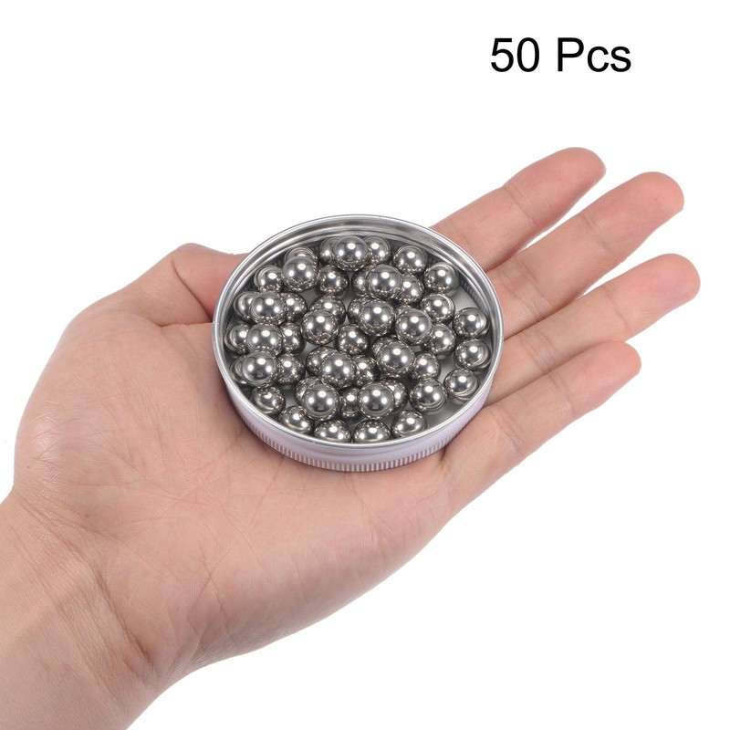 sourcing map Pack of 50 9.5 mm 201 Stainless Steel