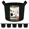 Nesekt Nonwoven Planter Cloth Pot, Home Garden, Vegetable Growing, 6