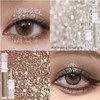 SUSIKEKI Set de Delineador de Ojos Líquido Con Purpurina para