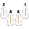 LaPitio LED String Light Bulbs, ST38 Shatterproof LED Replacement Bulbs