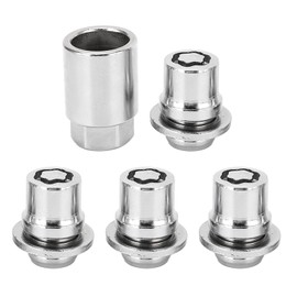 Wheel Lock Lug Nuts High Strength Alloy Steel Toyota Camelica Roller Tacoma + Other 12mmx1.5 1.30 Inch Anti-theft Security Protection Replacement
