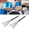 VGEBY 1 Pair Retractable Drum Wire Brush Drum Stick Brush