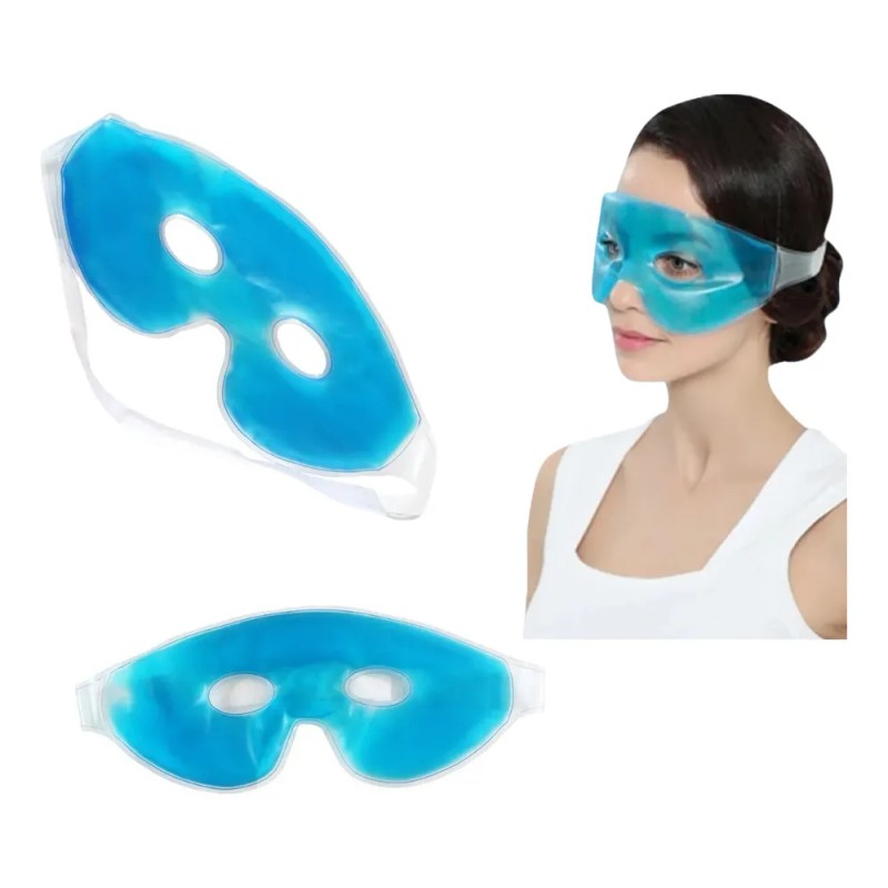 Mascarilla De Gel Frío Para Ojos Antifaz Relajante Antiojera Todo