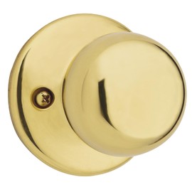Weiser Fairfax Brass Door Knob, Non-turning Interior Door Handles/Dummy Knobs for Wardrobe, Closet Door & French Doors, Cabinet Handle/Cupboard Handles, Traditional Home Décor