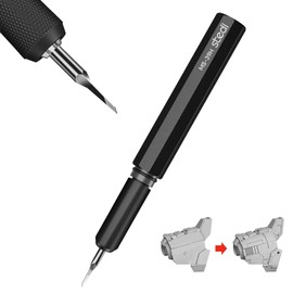 stedi Model Scriber,Tungsten steel Blades 0.2 mm,for Modeling Hobby,RG Scale Model,Gundam Model Kit,for Scribing line, Engraved,Panel line,Resin,Black