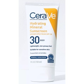 CeRave Sunscreen Body Lotion SPF30 5 oz. Brand New