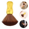 Mikinona Professional Barber Neck Duster Brush Handle Hairdressing Tool for