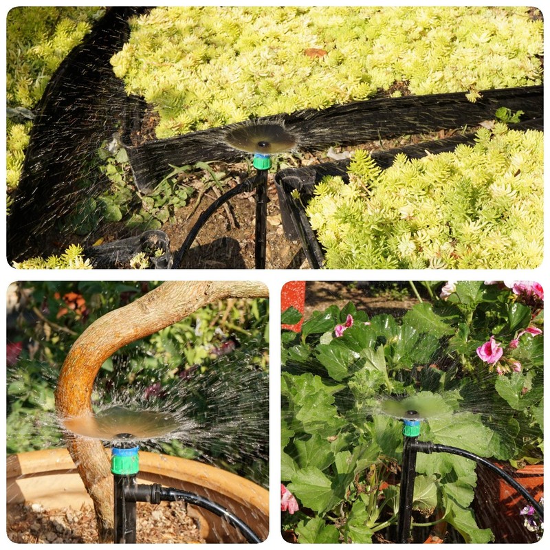 Yeedoox Drip Irrigation Drippers 360 Degree Micro Sprinklers Pressure Compensating