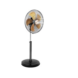 Aottop 18-Inch High Velocity Metal Oscillating Pedestal Fan, 3 Speed 120W (Approx. 1/6 HP), 8.2 FT Cord, Heavy-Duty Stand Fan for Commercial, Residential, Industrial, Shop, Warehouse, Gym, Garage