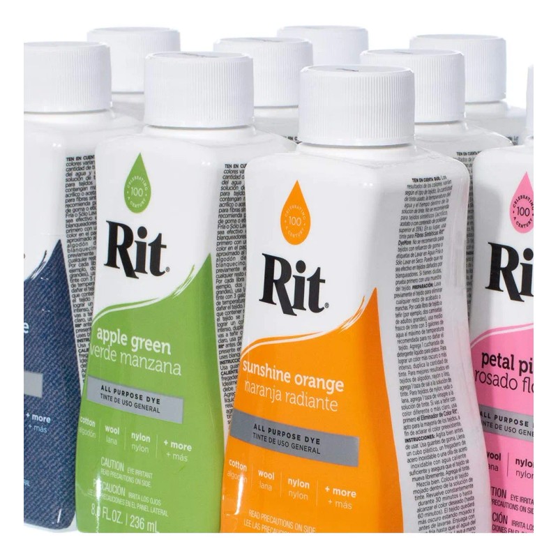 Colorante Líquido Para Berenjenas Dye Rit, 240 Ml
