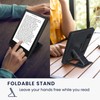 kwmobile Foldable PU Leather Cover and Stand for eReader Compatible