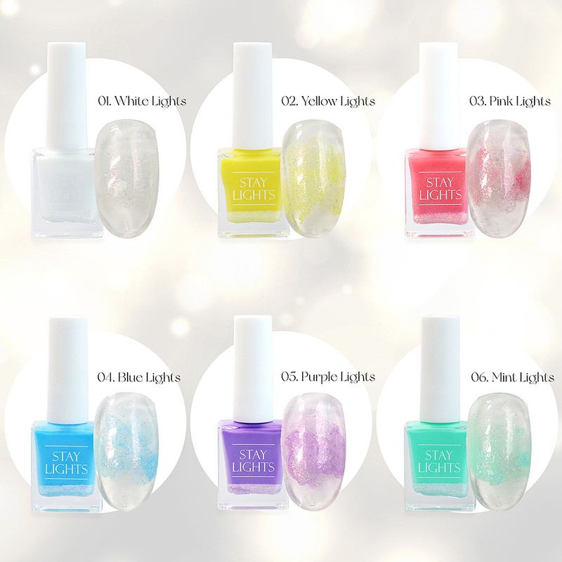 Make and Stay Lights 6 Piece Set Pearl Tint /