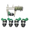 IMIFAFTAbT 4 PCS Fuel injector 16600-1S700 842-18125 JS4D-2 Fits for