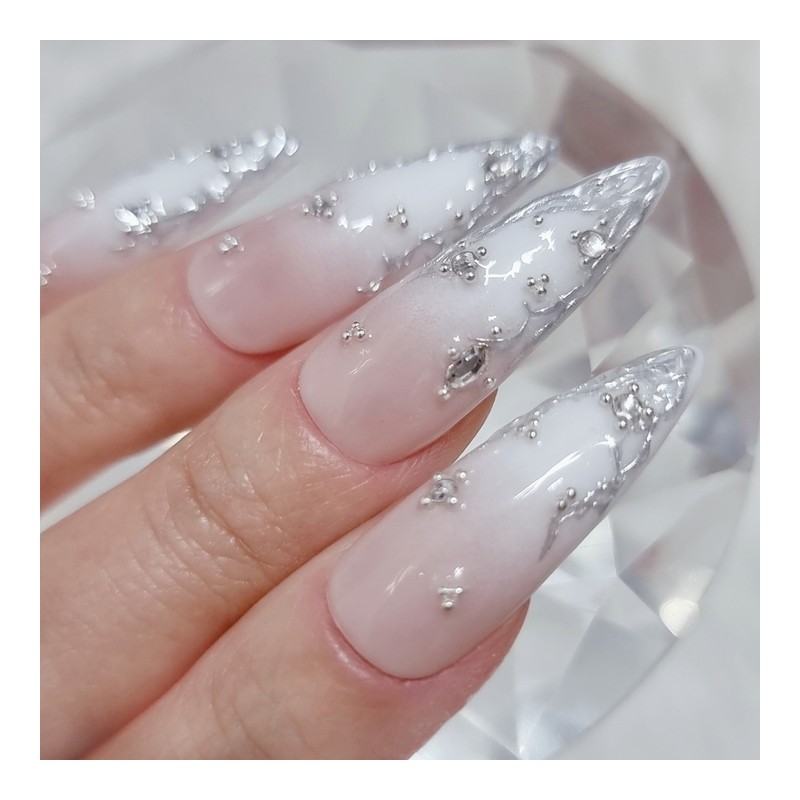 Wedding Jungle Handmade Nail Tips - Ballerina / 웨딩정글 수제네일팁