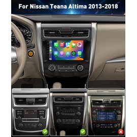 Leadfan Android Car Stereo for Nissan Altima 2013 2014 2015 2016 2017 2018 with Wireless Carplay Android Auto, 9 Inch Screen with GPS Bluetooth SWC Backup Camera