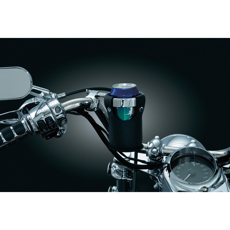 Kuryakyn 1459 Motorcycle Handlebar Accessory: Replacement Beverage Carrier/Drink/Cup Holder without