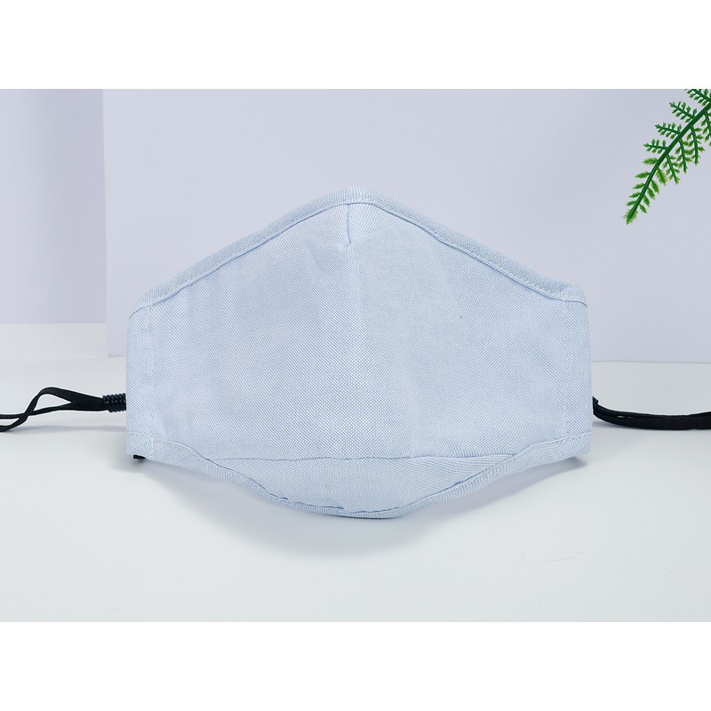 10 PCs Adult Face Masks Washable and Reusable Solid Color