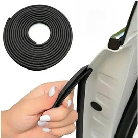 Protector Borde Puerta Auto Sello Hule Moldura Antirrayas Universal 5m