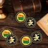 6 Pcs Dumpster Fire Challenge Coin Funny Desk Accessories Hilarious