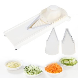 Mandoline Slicer Grater Tool Stainless Steel Blade Food Slicers V-Shaped Grater Cutter Slicing Cutter for Fast andVegetable Cutting 36 X 12.5cm/14.2 X 4.9in
