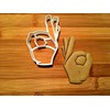 Sweet Prints Inc Okay Hand Cookie Cutter - Dishwasher Safe